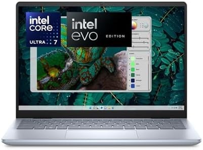 Dell Inspiron 14 Plus 7440 Laptop - 14.0-inch 16:10 2.2K (2240x1400) Display, Intel Core Ultra 7-155H, 16GB LPDDR5X RAM, 1TB SSD, Intel Arc Graphics, Windows 11 Home, Onsite Service - Ice Blue