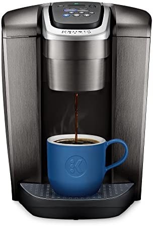 Keurig K-Elite Coffee Maker, Single Serve K-Cup Pod Coffee Brewer, With Iced Coffee Capability, Brushed Slate