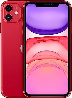 Apple iPhone 11 [128GB, (Product) RED] + Carrier Subscription [Cricket Wireless]