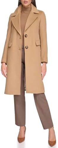 Calvin Klein Women's Wool Cashmere Walker Jacket
