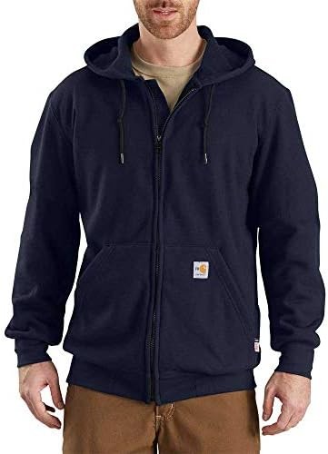 Carhartt 男款 102908 阻燃重量級連帽拉鍊運動衫