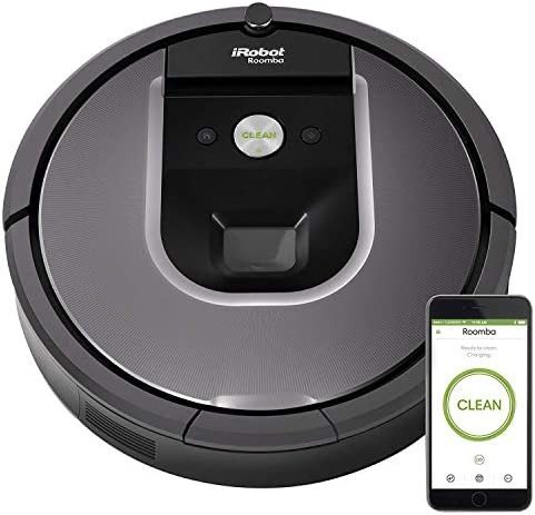 iRobot Roomba 960 Robot Vacuum- Wi-Fi Connected Mapping, Works with Alexa, Ideal for Pet Hair, Carpets, Hard Floors (Renewed)